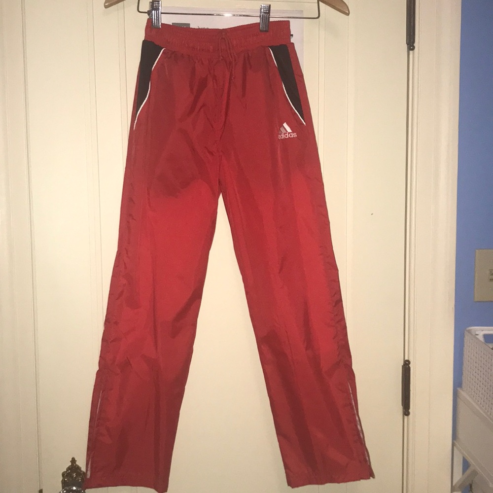 Adidas waterproof warm up sweatpants